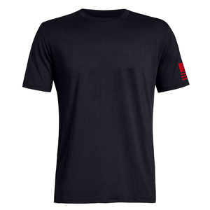 เสื้อยืดกีฬาแขนสั้นผู้ชายแบบสปอร์ต ระบายอากาศได้ดี กระชับรูปทรง ปักโลโก้ ป้องกันรอยยับ สีพื้น - Product Image 1