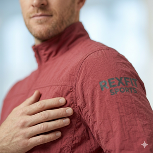 ผู้ผลิตชุดวินด์เบรกเกอร์แบบปรับแต่งได้สำหรับผู้ชาย ชุดวอร์มแบบมีซิปสองชิ้น ระบายอากาศได้ดี สะท้อนแสง เหมาะสำหรับวิ่งออกกำลังกาย ทำจากไนลอน สำหรับฤดูหนาว - Product Image 6