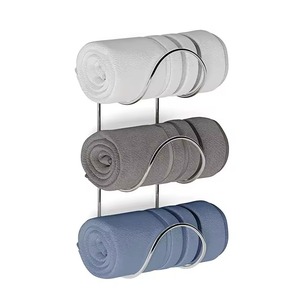 Porta toallas metálicos personalizables al por mayor que añaden valor a su baño al mejorar la funcionalidad y el diseño. - Product Image 2