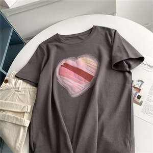 Camiseta de Verano Unisex de Alta Calidad 100% Algodón, Talla Grande, con Logotipo Personalizado, Antiencogimiento, Personalizada para Mujer, MOQ Bajo, Hecha en BD - Product Image 4