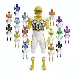 Uniformes de football américain pour hommes, tendance, confortables, personnalisés, imprimés par sublimation, pour équipes sportives d'extérieur, vente chaude - Product Image 1