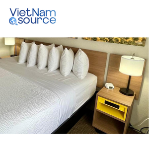 Ensembles complets de style concis Projets Days Inn-OEM ODM Mobilier de chambre à coucher d'hôtel comprenant un lit en bois de style concis - Product Image 2