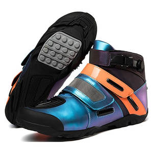Chaussures de moto en cuir imperméables de haute qualité, confortables et sur mesure, avec logo personnalisé - Meilleures ventes - Product Image 1