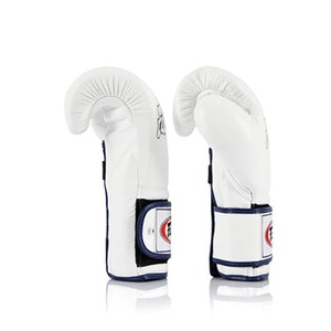 นวมชกมวยไทยหนังแท้สไตล์เม็กซิกัน Fairtex รุ่น Super Professional สำหรับฝึกซ้อม Fairtex - Product Image 5