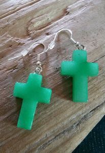 Premium Handmade Resin <b>Earrings</b> for Women and Girls, Lightweight Decorative Resin Jewelry with Unique Designs for Daily Wear - Product Image 2