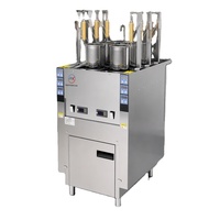 Vente chaude usine : Cuiseur automatique de pâtes et nouilles à six têtes 12KW, équipement de cuisson professionnel pour la restauration à grande échelle