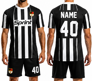 Custom Classic Embroidery Vintage Soccer <b>Tracksuit</b> Jersey <b>Retro</b> Club Adult Shirt Training Running Football Uniform Wear - Product Image 1