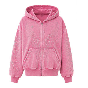 Colección de Ropa Moderna para Mujer, Sudaderas con Pedrería, Producción de Alta Calidad y Precios al por Mayor - Product Image 1