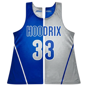 Chalecos de Lacrosse Sublimados en Dos Colores, Reversibles, con Impresión Personalizada para Equipos, Chalecos de Entrenamiento - Product Image 1