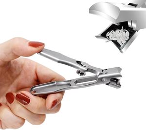Ultra Sharp 420 J2 Stainless Steel Nail Clippers with Custom Logo Sturdy Toenail Clipper Cutters - Product Image 5