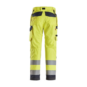 กางเกงทำงานนิรภัยสะท้อนแสงสำหรับผู้ชาย Hi-Vis ผ้าฝ้าย 100% คุณภาพสูง สำหรับงานเหมืองและจราจร ผลิตในประเทศปากีสถาน - Product Image 3