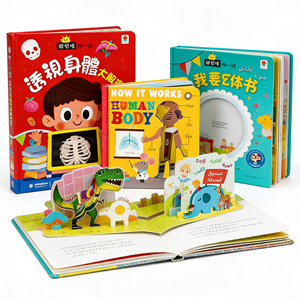 Impresión de Libros Pop-up Personalizados a Todo Color para Niños con Papel Offset y Materiales de Cartón - Product Image 1