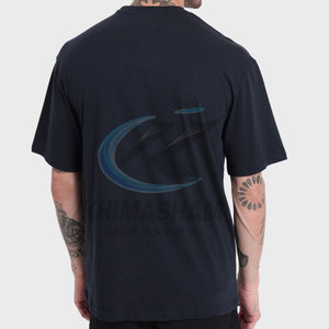 เสื้อยืดผู้ชายฤดูร้อนแบบสั่งทำพิเศษ 220GSM ผ้าโพลีเอสเตอร์คอตตอนพรีเมียม ทรงหลวม นุ่ม ระบายอากาศดี สวมใส่สบาย - Product Image 2
