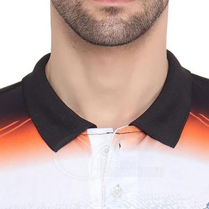 Polo en sublimation personnalisé avec logo OEM, prix bas, dernières tendances, grande taille, streetwear - Product Image 4