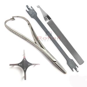 BOZEMAN-Soporte de aguja quirúrgico, herramienta de atado de suturas de 6 ', ángulo - Product Image 1