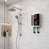 Chauffe-eau électrique instantané Rossi à commande manuelle 4000-4999W, chauffage rapide, élément en cuivre rouge, protection contre la surchauffe