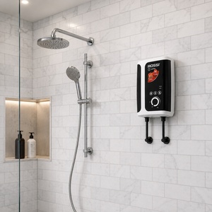Chauffe-eau électrique instantané Rossi à commande manuelle 4000-4999W, chauffage rapide, élément en cuivre rouge, protection contre la surchauffe - Product Image 3