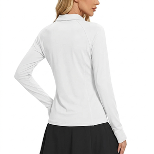 <b>Women's</b> <b>Polo</b> <b>Polo</b> <b>Long</b> <b>Sleeve</b> <b>Shirts</b> Cotton Golf <b>Polo</b> <b>Shirts</b> Office Uniform Workwear Casual Wear Golf Apparel Quick Dry <b>Shirts</b> - Product Image 2