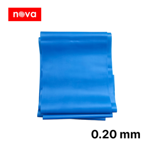 Banda elástica de látex de caucho natural premium de Malasia para ejercicios médicos, 5.5m x 6 pulgadas, 0.20mm, para rehabilitación muscular y fisioterapia. - Product Image 1
