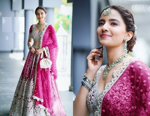 Lehenga Choli moderne brodé papillon en tulle, longueur ras du sol, pour mariage, Diwali, bal de promo - Product Image 4