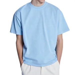 Camiseta de Algodón de Alta Calidad para Hombre, Personalizada con su Marca, Estilo Casual, Corte Regular, Venta al Por Mayor 2025 - Product Image 1