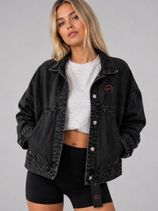 Gilet en jean pour femme, style déchiré, sans manches, léger, boutonné, décontracté, idéal pour le printemps et l'été - Product Image 1