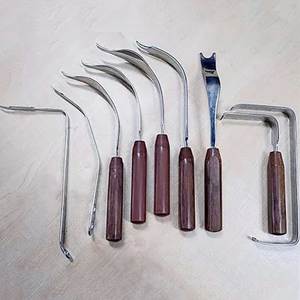 Retractores de Cadera para Artroplastia, Juego de Instrumentos Quirúrgicos Ortopédicos de Acero Inoxidable de Alta Calidad, Kit Quirúrgico Manual MOL de Seguridad - Product Image 1