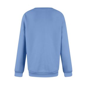 ผู้ผลิตเสื้อผ้า OEM ODM สำหรับแบรนด์แฟชั่นทั่วโลก ผู้ผลิตเสื้อสเวตเชิ้ตผู้หญิง เสื้อสเวตเชิ้ตคอกลมแบบสั่งทำสำหรับผู้หญิง OEM - Product Image 3