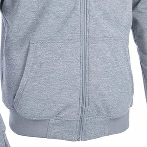 Pulls à capuche en molleton brodés sur mesure de luxe, de haute qualité, en coton mélangé épais, coupe décontractée pour hommes – Vente en gros - Product Image 5