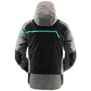 Service OEM – Nouvelle veste décontractée pour homme, imperméable 10 000 mm, en velours côtelé matelassé avec rembourrage synthétique 220g, à capuche et fermeture éclair - Product Image 4