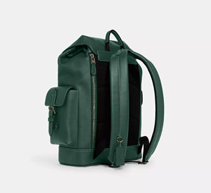 Mochila de Cuero Genuino con Respaldo Suave, 13 Pulgadas, Cierre de Cremallera Impermeable, Diseño Minimalista Unisex, Correa de Hombro Curva - Product Image 2