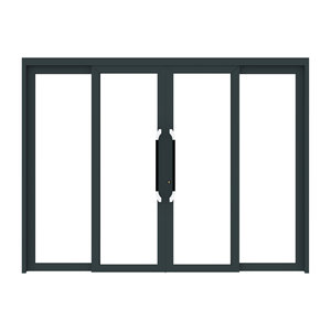 Perfiles de Aluminio 6063 T5, Sistema de Puerta Fravi con Mecanismo Híbrido de Deslizamiento y Oscilación de Aluminio, Sin Barreras, Máximo Espacio de Apertura - Product Image 4