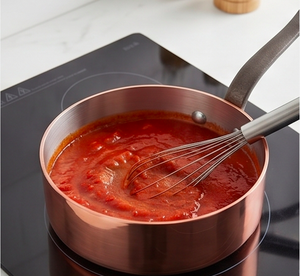 Rose Gold <b>Copper</b> <b>Utensils</b> Sauce Pan With Attached Aluminium Handle And Lid For Kitchenware Hotel And Restaurant Use - Product Image 5