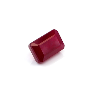 Rubis naturel de Bangkok octogonal 22,92 carats, pierre précieuse de rubis naturel taillée en facettes pour la fabrication de bijoux, prête à l'emploi - Product Image 2