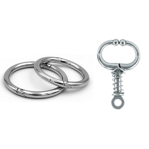 Quality Animal Restraint <b>Nose</b> <b>Ring</b> Cattle Livestock Handling <b>Stainless</b> <b>Steel</b> Veterinary Farm Agricultural Equipment Best Price - Product Image 1