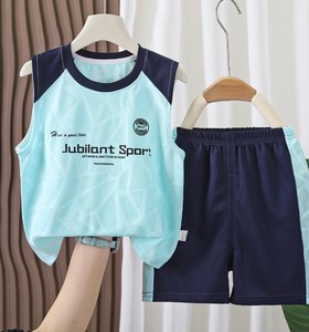 Conjunto Deportivo para Adultos, Otoño, Nuevo Chaleco y Pantalones Cortos, Conjunto de Entrenamiento, Resistente al Viento, Secado Rápido, Transpirable, Ecológico, Dos Piezas, Poliéster, Unisex - Product Image 4