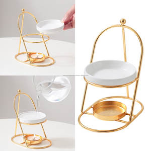 Quemadores de Aceites Esenciales de Metal de Lujo al por Mayor, Quemadores de Cera, Portavelas, Difusores de Aroma, Decoración para el Hogar a los Mejores Precios - Product Image 4