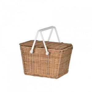 Purple rattan children's <b>Basket</b> Handmade <b>Storage</b> <b>Basket</b> Wholesale eco-friendly Made in Vietnam Ready to stock - Product Image 6