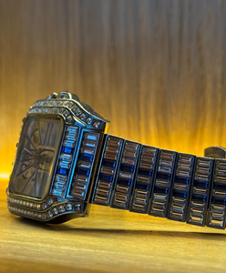 Reloj de Pulsera de Lujo, Mecánico, con Diamantes, de Acero Inoxidable, Dos Tonos, Dorado y Plateado, para Regalo, Clásico y Elegante - Product Image 5