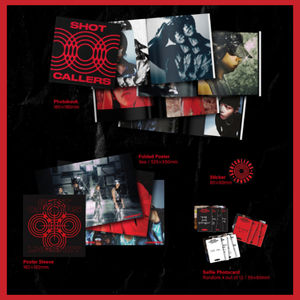 Álbum LNGSHOT EP SHOT CALLERS, Libro Electrónico K-Pop (CD) con Materiales de Papel y Plástico, en Coreano, para Todas las Edades - Product Image 3