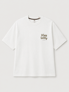 Premium 290 GSM Heavyweight Cotton Blend Oversized T Shirt Front Back Custom Printed Streetwear Unisex OEM ODM Manufacturer RTS - Product Image 1