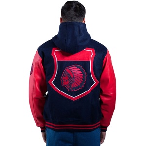 Varsity <b>Jacket</b> Vintage Coat <b>Utility</b> Winter Unisex Custom Logo Patch Embroidery <b>Jacket</b> Varsity <b>Men</b> Baseball <b>Jacket</b> Letterman Coat - Product Image 2