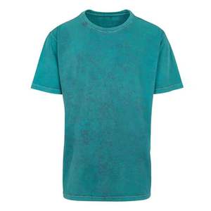 Camiseta de Color Sólido con Lavado Ácido, Bajo MOQ, Material de Algodón Puro, Color Personalizado, Camiseta de Hombre con Lavado Ácido - Product Image 6