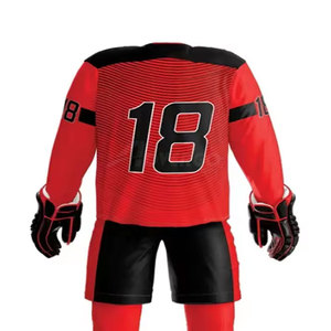 Ensemble d'uniformes de hockey sur glace respirants, look professionnel, ensemble sportif avec ajustement flexible et maintien complet des mouvements - Product Image 5