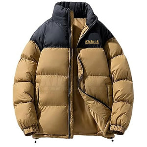 Nouvelle veste d'hiver matelassée pour homme, col montant, légère, imperméable, coupe-vent, isolation épaisse pour une chaleur accrue, usage quotidien - Product Image 6