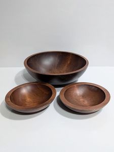 Cuencos de Madera Genuinos de Alta Calidad al por Mayor, Cuenco de Madera Original, Cuenco de Madera de Mango para Uso General, Cuenco de Madera para Servir Ensaladas, Cubertería de Madera - Product Image 5