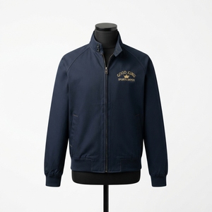 Wholesale Harrington <b>Men</b> Outdoor <b>Jackets</b> New Fashion Lightweight Casual Zip Up Harrington <b>Jacket</b> - Product Image 1