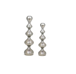 Contemporary Iron Metal Candle Holder with Gold Electroplated Frame and Clear Glass Cup for Luxury Home Styling - Product Image 5