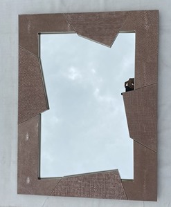 Espejo de Pared Redondo de Hierro Forjado de Alta Calidad, Estilo Art Deco, Pulido, Hecho a Mano, Ecológico y Duradero, de Vietnam, para Baño y Hotel, en Oferta - Product Image 1