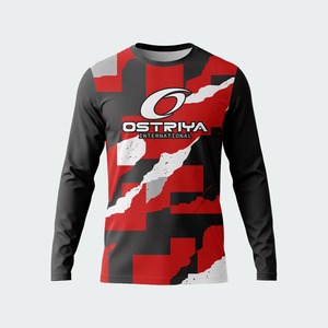 High Quality full Sleeve Sublimated <b>Soccer</b> Jersey Custom Colors 100% Polyester Breathable Quick Dry Crew Neck Front Logo Custom - Product Image 1